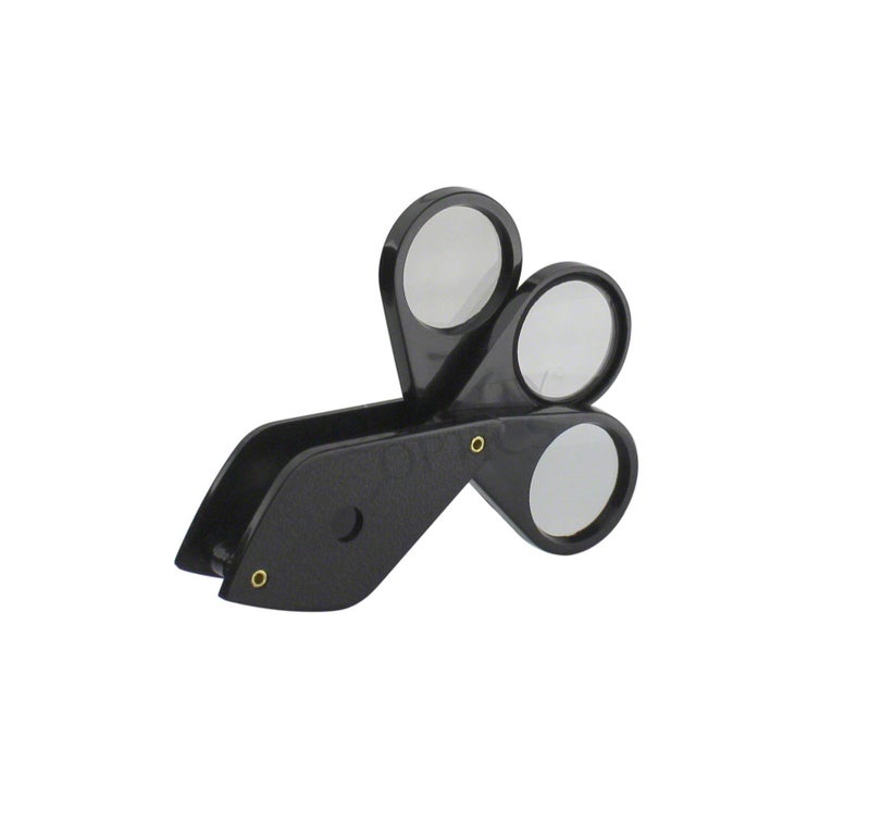 Quality Optics USA Folding Jewelers Loupe Style Pocket Magnifier - Image 1